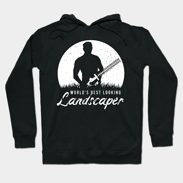 Funny Landscaper Clothing For A Lover Of Landscaping Hoodie by AlleyField